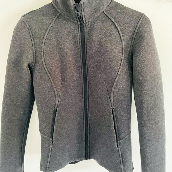 Lululemon Heathred Black Insculpt Jacket 4 - Picture 2 of 7